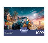 Tractor at Dusk Secure Fitting Pieces Rural Farm Scene Style Choice for Birthdays, Anniversaries And Special Occasions 38x26cm/1000pcs