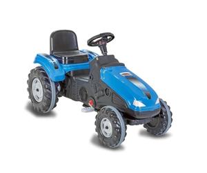 TRACTOR DE PEDAL JAMARA RUEDA GRANDE AZUL