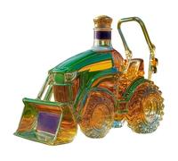 Tractor Decanter, Wine Bottle, 3D Glass Ornament, Storage Vessel With Detailed Tractor Design, Bar Decoration For Men Women Family Cabinet Whiskey Lovers Kitchen Home Display