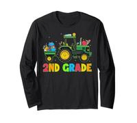 Tractor Little Farmer 2nd Grade Back To School Maglia a Manica