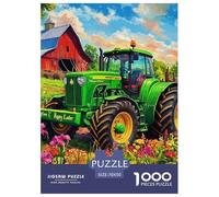 Tractor, Puzzle Da 1000 Pezzi, Immagini Splendide E Raffinate, Perfetto Per Incorniciare, Adatto Dai 12 Anni, 70x50cm/1000pcs
