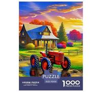 Tractor, Puzzle Da 1000 Pezzi, Immagini Splendide E Raffinate, Perfetto Per Incorniciare, Adatto Dai 12 Anni, 70x50cm/1000pcs