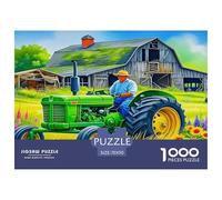 Tractor Puzzle Da 1000 Pezzi Per Coppie Giovani: Costruite Complicità Attraverso Un Passatempo Condiviso!