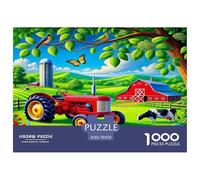 Tractor Puzzle Da 1000 Pezzi Per Famiglie in Weekend: Un Modo Divertente Per Passare Il Tempo Insieme!