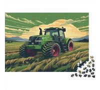 Tractor Puzzle, Puzzle Da 500 Pezzi Per Adulti,Agricultural Truck Puzzle Impossibili Per Adolescenti,gioco tivo Per Adulti E Ragazzi Dai 12 Anni in Su 500pcs (52x38cm)