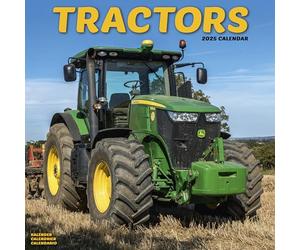 Tractors 2025 Square Wall Calendar | Farm, Transport Calendar ENGLISH EDITION