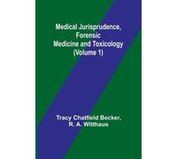 Tracy Chatfield Be Medical Jurisprudence, Forensic medicine and Toxi (Tascabile)
