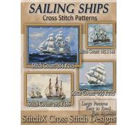 Tracy Warrington Stitchx Sailing Ships Cross Stitch Patterns (Tascabile)