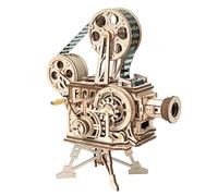 TRACYE 3D Puzzle in Legno,Proiettore Cinematografico Classico a Mano,Kit di Costruzione di Modelli Meccanici Ingegneria,per Adulti e Adolescenti creatività Regalo