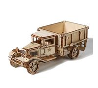 TRACYE Camion Puzzle 3D Legno,Modellismo da Costruire in Legno per Adulti, Modellismo Vintage Fai da Te,Compleanno per Donna Uomo Ideale Regalo