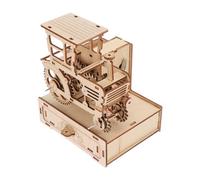 TRACYE Carillon Puzzle 3D in Legno,Kit di Costruzione in Legno per Adulti da Costruire,con Portapenne,Rompicapo Giochi Logica,Natale Ideale Regalo