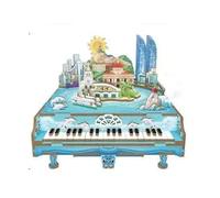 TRACYE Carillon Puzzle 3D in Legno, Kit di Costruzione in Legno per Adulti da Costruire, Rompicapo Giochi Logica Potenziare creatività,Natale Ideale Regalo