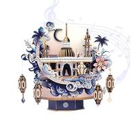 TRACYE Carillon Puzzle 3D in Legno, Kit di Costruzione in Legno per Adulti da Costruire, Rompicapo Giochi Logica Potenziare creatività,Natale Ideale Regalo