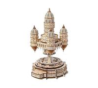 TRACYE Castello nel Cielo Puzzle 3D in Legno, Kit di Costruzione in Legno per Adulti da Costruire,Decorazioni Casa Regali Compleanno,Valentino Ideale Regalo