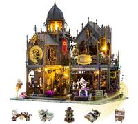 TRACYE Castello Puzzle 3D in Legno, Kit di Costruzione in Legno per Adulti da Costruire, Rompicapo Giochi Logica Potenziare creatività,Natale Ideale Regalo