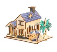 TRACYE Castello Puzzle 3D in Legno, Kit di Costruzione in Legno per Adulti da Costruire, Rompicapo Giochi Logica Potenziare creatività,Natale Ideale Regalo