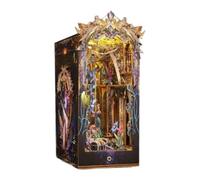TRACYE Decorazione Dell'angolo del Libro Puzzle 3D in Legno, Kit di Costruzione in Legno per Adulti da Costruire,Potenziare creatività Giochi Logica,Natale Ideale Regalo