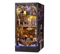 TRACYE Decorazione Dell'angolo del Libro Puzzle 3D in Legno, Kit di Costruzione in Legno per Adulti da Costruire,Potenziare creatività Giochi Logica,Natale Ideale Regalo