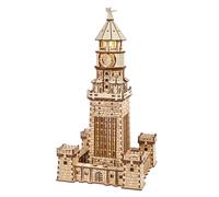 TRACYE Faro Puzzle 3D in Legno,Fai da Te Modellismo da Costruire Kit di Costruzione,Fatto a Mano Assemblaggio Giochi,Ornamenti Domestici