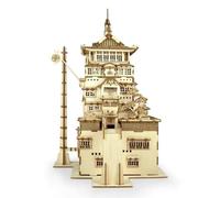 TRACYE Micro Cabin Puzzle 3D in Legno, Kit di Costruzione in Legno per Adulti da Costruire,Potenziare creatività Giochi Logica,Natale Ideale Regalo