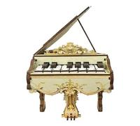 TRACYE Pianoforte a Dita Puzzle 3D in Legno, Kit di Costruzione in Legno per Adulti da Costruire, Rompicapo Giochi Logica Potenziare creatività,Natale Ideale Regalo