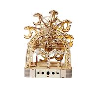 TRACYE Ruota Panoramica Carillon Puzzle 3D in Legno, Kit di Costruzione in Legno per Adulti da Costruire, Rompicapo Giochi Logica Potenziare creatività,Natale Ideale Regalo