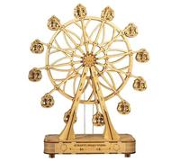 TRACYE Ruota Panoramica Carillon Puzzle 3D in Legno, Kit di Costruzione in Legno per Adulti da Costruire, Rompicapo Giochi Logica Potenziare creatività,Natale Ideale Regalo