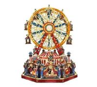 TRACYE Ruota Panoramica Puzzle 3D in Legno, Kit di Costruzione in Legno per Adulti da Costruire, Rompicapo Giochi Logica Potenziare creatività,Natale Ideale Regalo