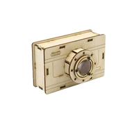 TRACYE Telecamera Puzzle 3D in Legno, Kit di Costruzione in Legno per Adulti da Costruire, Rompicapo Giochi Logica Potenziare creatività,Natale Ideale Regalo