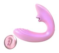 Tracy's Dog OG Lick - Vibratore G-spot e stimolatore clitoride (rosa)