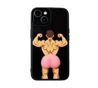 TRADAY Divertente custodia per iPhone 13/14, divertente strana custodia per telefono, custodia per telefono, pesca pazza