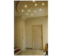 Trade Shop - 10 Led Cielo Stellato Incasso Luce Bianca O Blu Fredda Kit Punti Luce 5/12v - Bianco Caldo