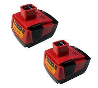 Trade-Shop - 2 batterie agli ioni di litio, 14,4 V, 4000 mAh, con Hilti SID144 A SIW 144-A SIW144-A CPC 14,4 V, sostituisce Hilti B144 B-144