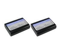 Trade-Shop 2 batterie agli ioni di litio per fotocamera Leica BM8 M8 M8.2 M9 14464 BM-8 M-8 M-8.2 M8,2 M-9 M9P M9-P M-9P M-E ME 144-64 sostituisce Leica M8 M9 BLI-312 M-8 M-9 M-9 M-9 BLI312