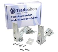Trade-Shop - 2 cerniere superiori compatibili con Ignis ARL 100/A/1, 100/B-K, 100/IG, 101-K, 101-K/G/01, 130-A, 130/A, 130/A+, 148-K/G, 392/A+