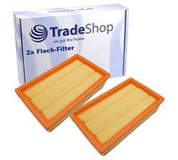 Trade-Shop - 2 filtri a lamelle per Kärcher NT 611 Eco/Te/M NT 611 K NT 611 MFW NT4 0/1 Tact te ProNT 200 ProNT 400 Radius 28 Deluxe