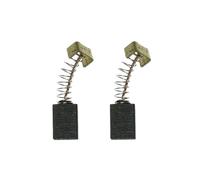 Trade-Shop - 2 spazzole di carbone per motore, 5 x 8 x 12 mm, compatibili con Einhell HEC 551 tagliasiepi, Royal HEC 551 / con Auto-Stop