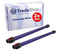 Trade-Shop - 2 tubi di aspirazione compatibili con Dyson V8 Absolute Extra, V8 Absolute +, V8 Absolute Pro, V8 Absolute +, V8 Origin, V15 Detect Absolute/Complete