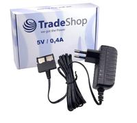 Trade-Shop 5 V 400 mA Alimentatore/Caricabatterie/Cavo di ricarica compatibile con Gigaset SL6 SL610 SL610A SL610H SL6A SL6H SL750 SL750A SL750H SL800 SL800A SL800H