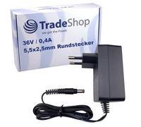 Trade-Shop Alimentatore di rete 36 V 0,4 A compatibile con Rowenta RH8911WH/2D2 RH8912WH/2D1 RH8919WH/2D1 RH8923WO/2D1 RH8929WO/2D1 RH8972WO/2D1 RH8977WO/2D1