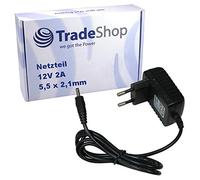 Trade-Shop Alimentatore universale da 12 V, 2 A, 5,5 x 2,1 mm, 220 V, per RS Components Power Supply RS-AB02J00, Philips Ledino 20 W