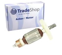 Trade-Shop Ancora rotore motore corridore, ricambio compatibile con Makita HM0810, HM0810B, HM0810T, martello perforatore, martello scalpello, sostituisce 516148-3