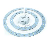 Trade Shop - Anello Led Pannello Kit Conversione Smd Lampada Double Ring Plafoniera Luce Neon - 36w