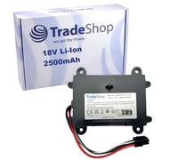 Trade-Shop - Batteria agli ioni di litio, 18 V, 2500 mAh, 45 Wh, compatibile con Bosch Indego, robot tosaerba F 016 104 898, F016104898, F016L69176