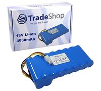 Trade-Shop Batteria agli ioni di litio, 18 V, 4 Ah, compatibile con Husqvarna 580683302, 580683303, 589 58 52-01, 589 58 57-01, 5895852-01, 5895857-01, 5895201, 5895895895201, 5895895201, 5895201