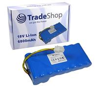 Trade-Shop Batteria agli ioni di litio, 18 V, 6800 mAh, compatibile con Husqvarna Automower 430 X BJ 2019/2020, 435 X AWD, 440 BJ 2019/2020, 450 X BJ 2019/2020, 191409786