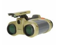 Trade Shop - BINOCOLO CON LUCE 4X30 MM LIGHT NIGHT VISION SCOPE VISIONE NOTTURNA VISORE -