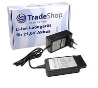 Trade-Shop Caricabatterie agli ioni di litio da 21,6 V compatibile con Hilti B22/3.0, B22/5.2, B22/8.0, 426176, 2018498, 2136393, 2136395, 2183185, BX 3-BTG 02, SSH 6-A22