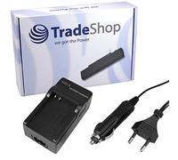 Trade-Shop Caricatore con cavo da auto per Canon LP-E17 9967B001 9967B002 per Canon Kiss X8i X9 X9i M3 M5 M6 Rebel SL2 T6i T6s T7i