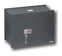 Trade Shop - Cassaforte A Muro Da Incasso Blindata Acciaio 210x340x200 Mm Tk / 3 Technosafe Key